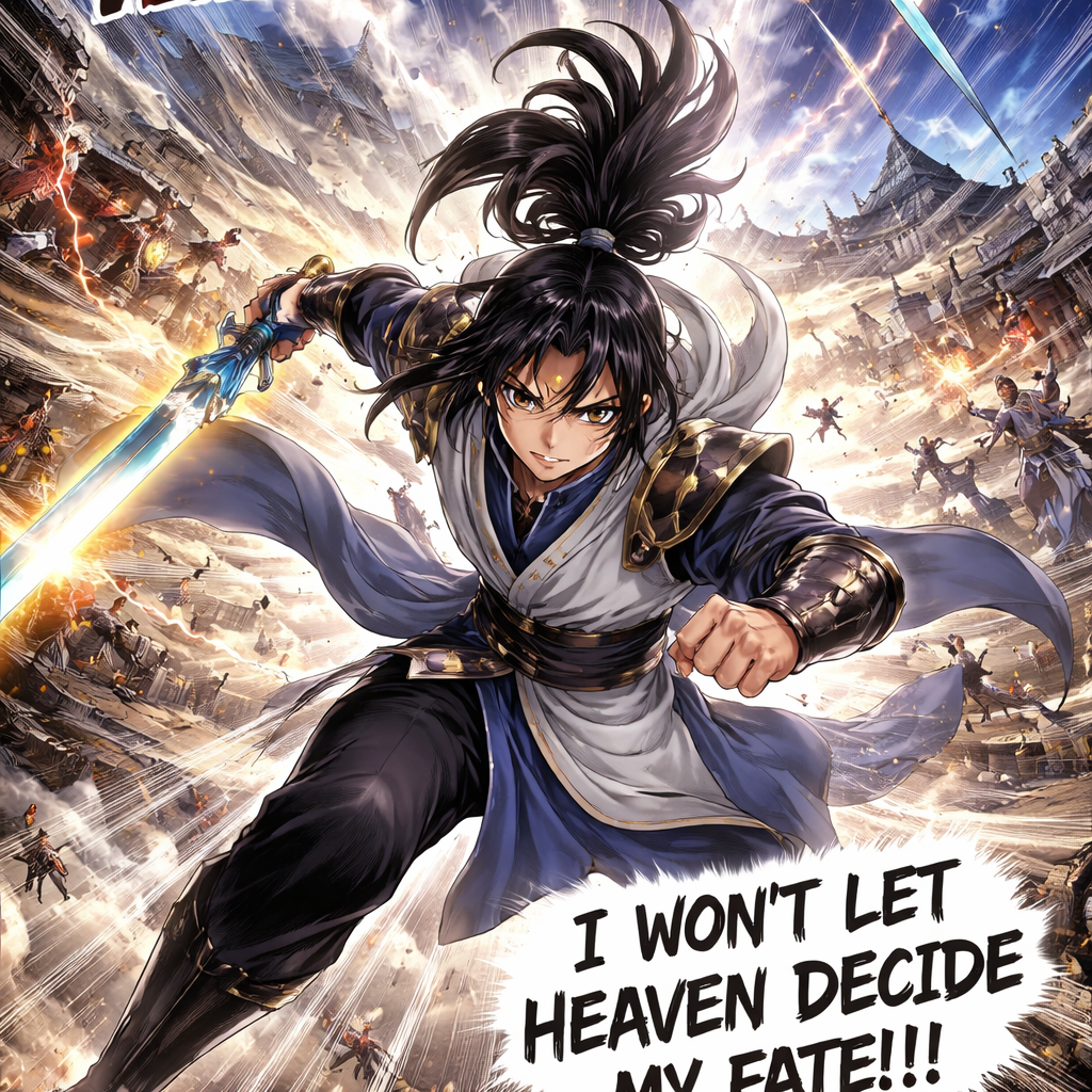 Ten thousand years after the Great Heaven War, the Dao has changed—and so has the world.
Sects rule nations, flying swords fill regulated skies, and Heavenly Trials descend the moment a cultivator understands too much. In this late-stage cultivation era, power is institutionalized, ambition is monitored, and even righteousness is a political stance rather than a cosmic truth.
Born into an ancient sword clan that chose adaptation over isolation, a young cultivator enters a second-tier righteous sect where talent is refined and the greatest disciples are sent upward to a Tier One power. But in a world where the Dao is endless and Heaven corrects imbalance without mercy, insight is more dangerous than strength.
The path to immortality is uncertain.
The Dao does not care about good or evil.
And Heaven is always watching.