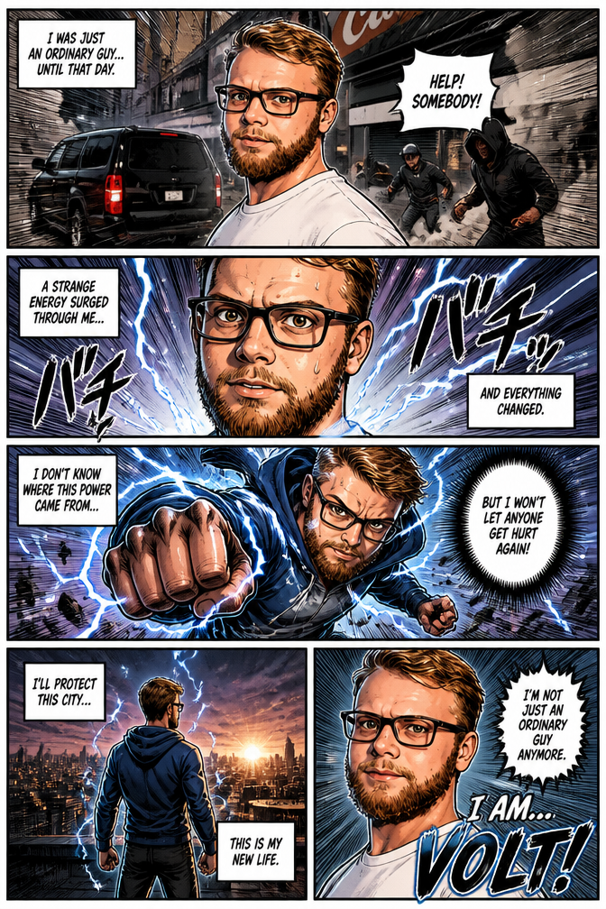 superhero origin story
