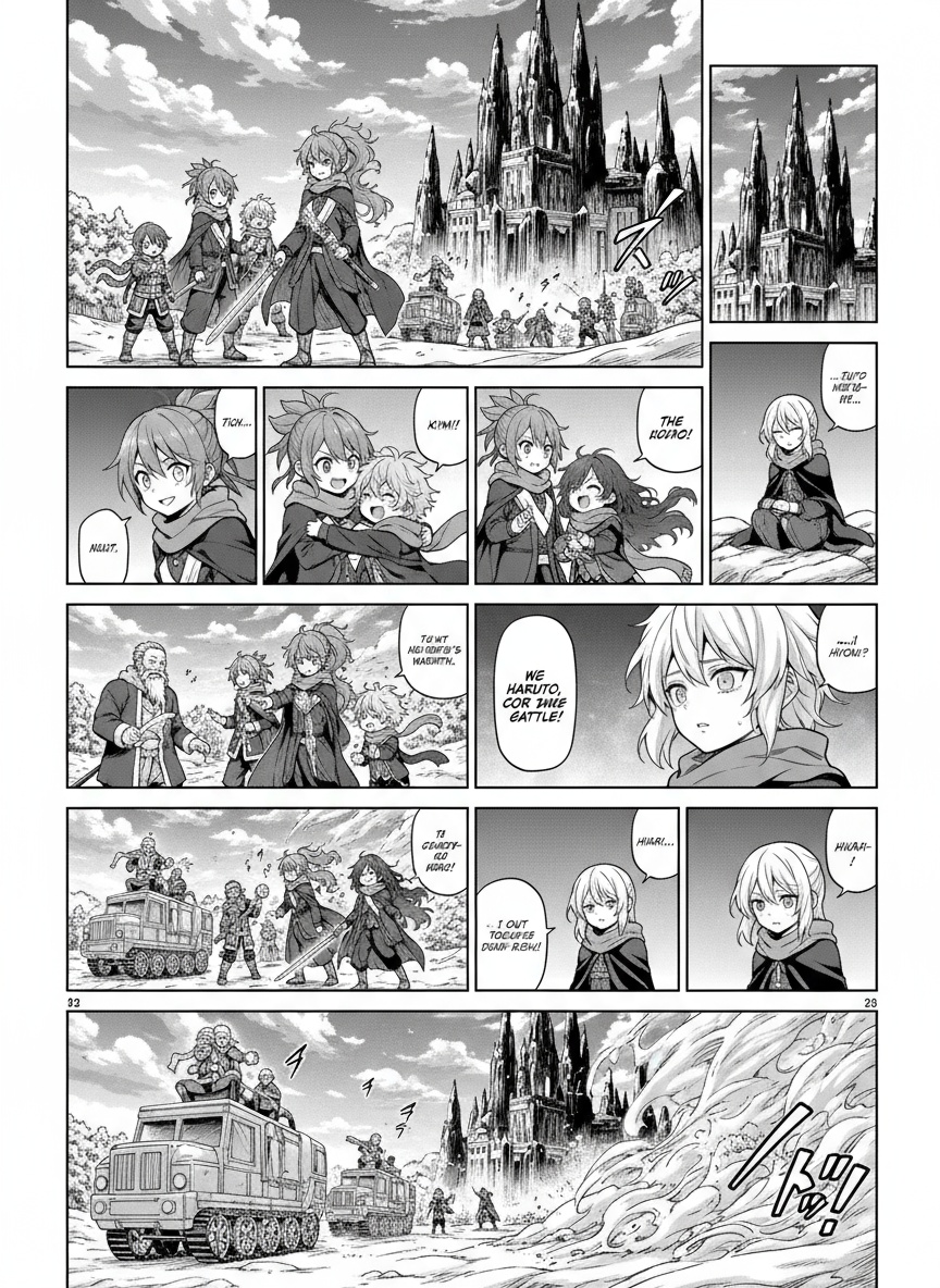 Haruto’s team reaches the Ice Castle. Kiyomi rejoins them. The caravans prepare for battle. Hikari, conflicted, waits alone, torn between loyalty and the warmth Haruto showed her. The final confrontation looms.

Characters: Haruto, Yukari, Hideki, Kiyomi, Tsaritsa, Hikari, Hiroshi, Setsuna