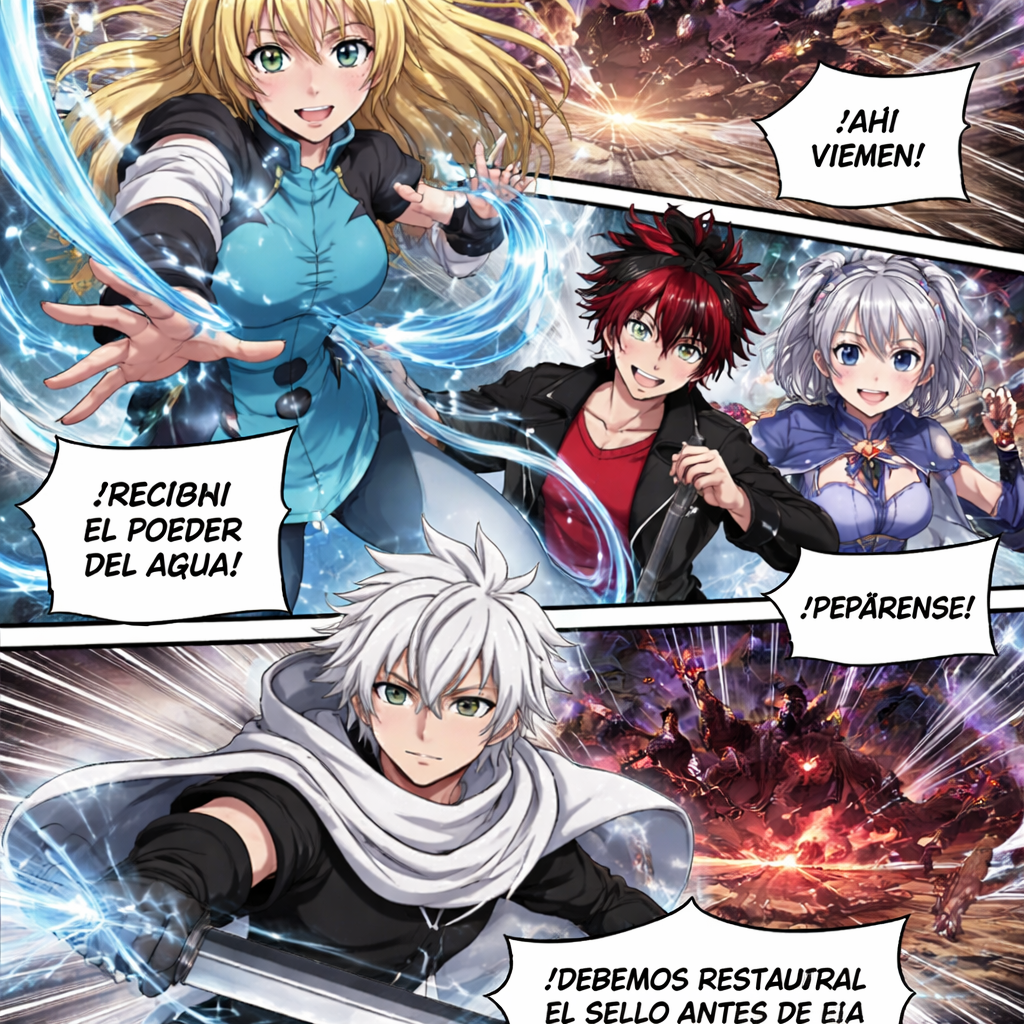 Una joven estudiante de secundaria recibe el poder magico del agua al romper un sello antiguo de demonios, al hacerlo un joven mitad demonio le ayudara a restaurar el sello que rompio