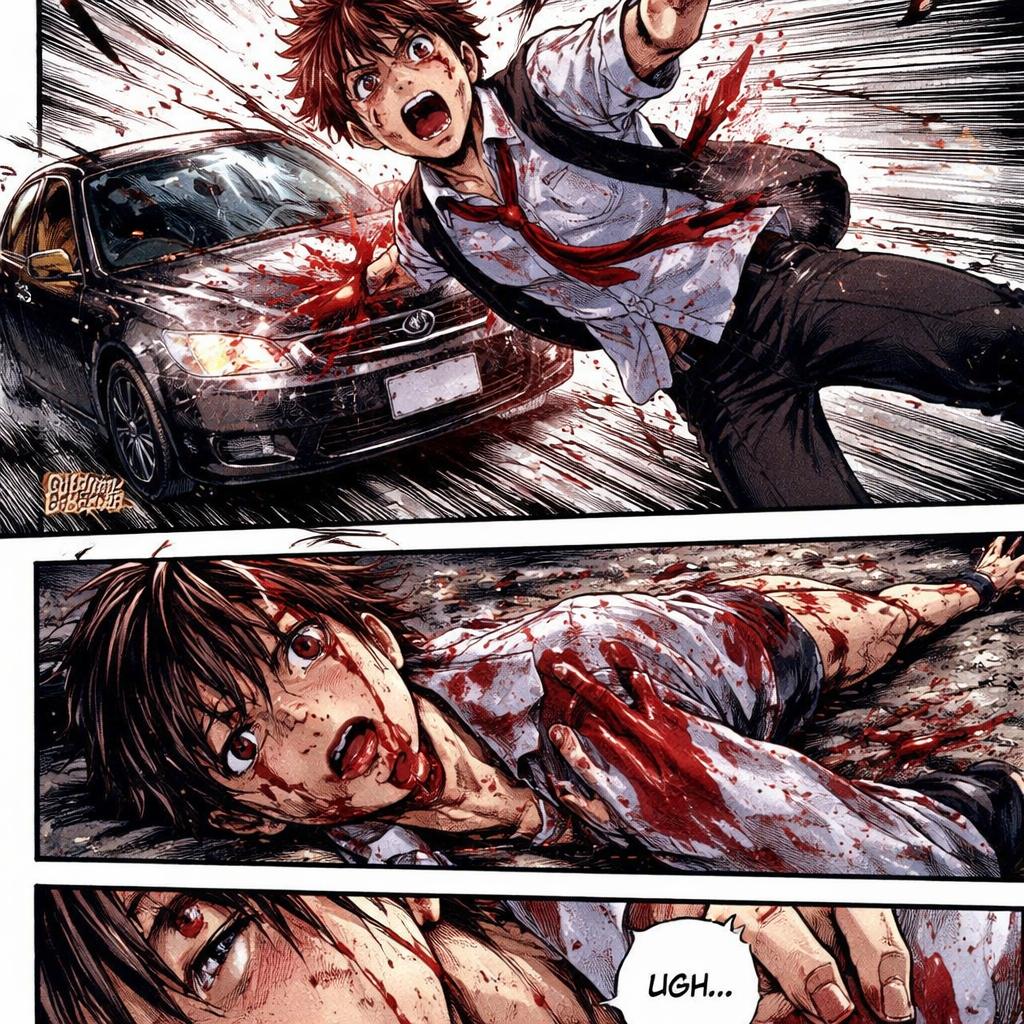 Boy had been died by car