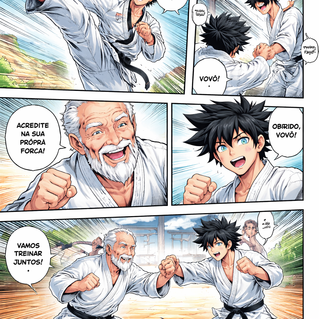 tydasuk estaria treinando seus golpes de Taekwondo, ansioso para o próximo torneio que ira vir, usando um kimono que japoneses usam, então seu vô interfer seu treino, acalmando tydasuk e que ele precisa acreditar na própria força, então tydasuk fica aliviado, e agradece seu vô pela mensagem positiva, então seu vô diz que ira treinar junto com eles, e ambos acabam treinando juntos, para tydasuk fica mais forte para o próximo torneio