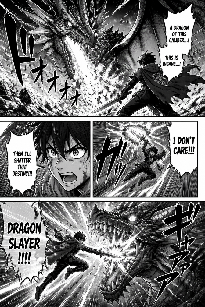 dragon battle
