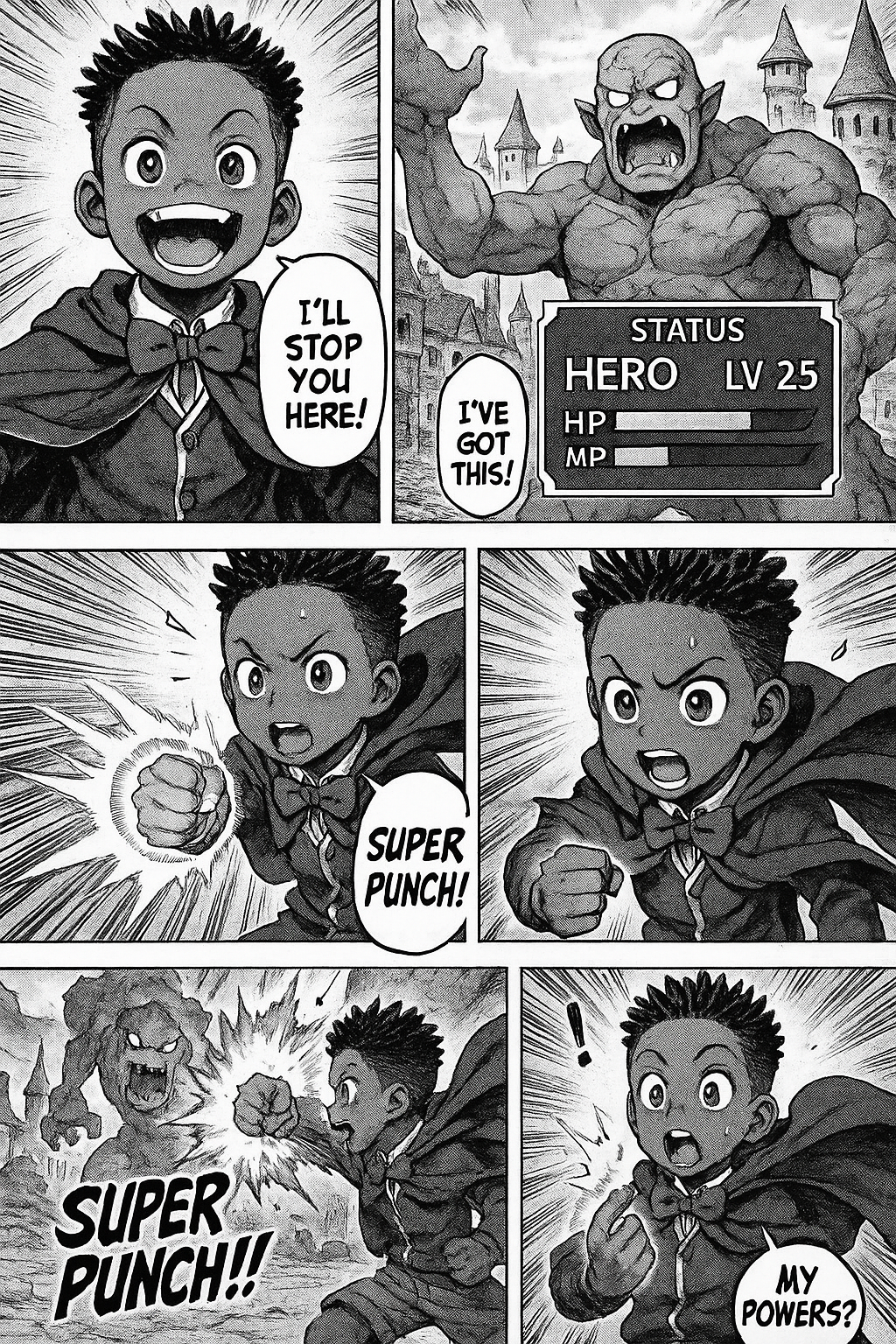 superhero story